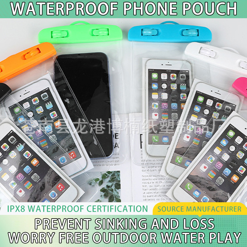 Cross-Border Touchable High-Definition Phone Waterproof Bag Mobile Phone Waterproof Bag