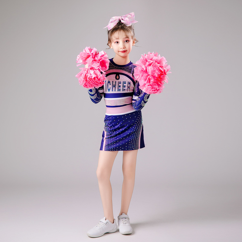 Cheerleading Costumes, Cheerleading Uniforms, Primary School Students' Dance Costumes, Performance Costumes, Competitive Gymnastics Costumes for Children