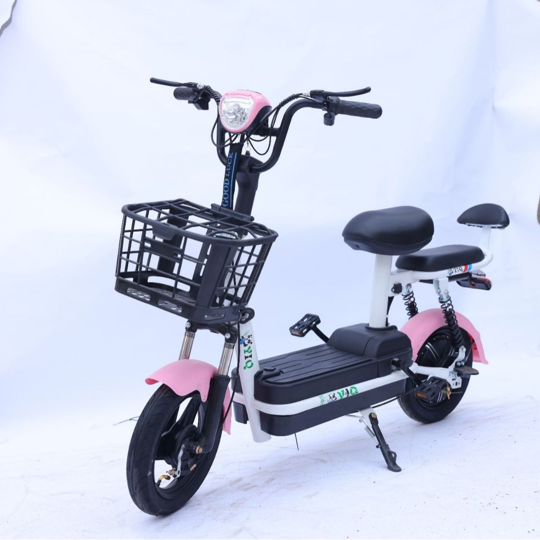 Cross-Border Spot Electric Bicycle Two-Wheeled Mobility Electric Bicycle Adult Lithium Battery Battery Car Electric Vehicle