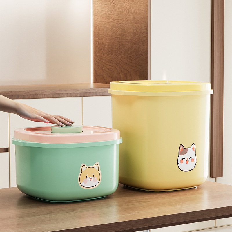 Контейнер для хранения корма для домашних животных, герметичный, влагозащитный, 10кг