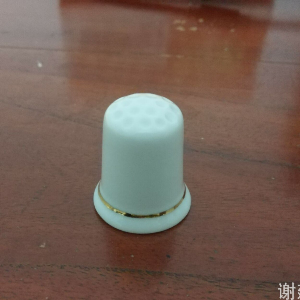 Ceramic thimble set ceramic finger set ceramic small ornaments ceramic small pieces ceramic set creative thimble set