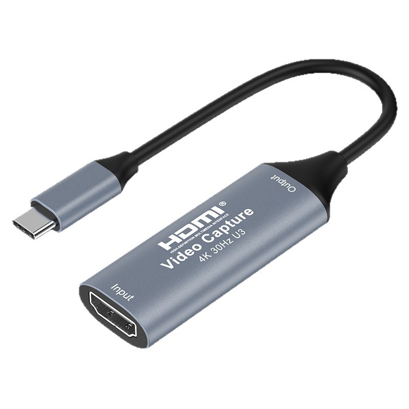 Factory Direct Sales Usb-C Capture Card USB C Hd Game Live Broadcast HDMI to Usb3.0 Capture 4K Vision