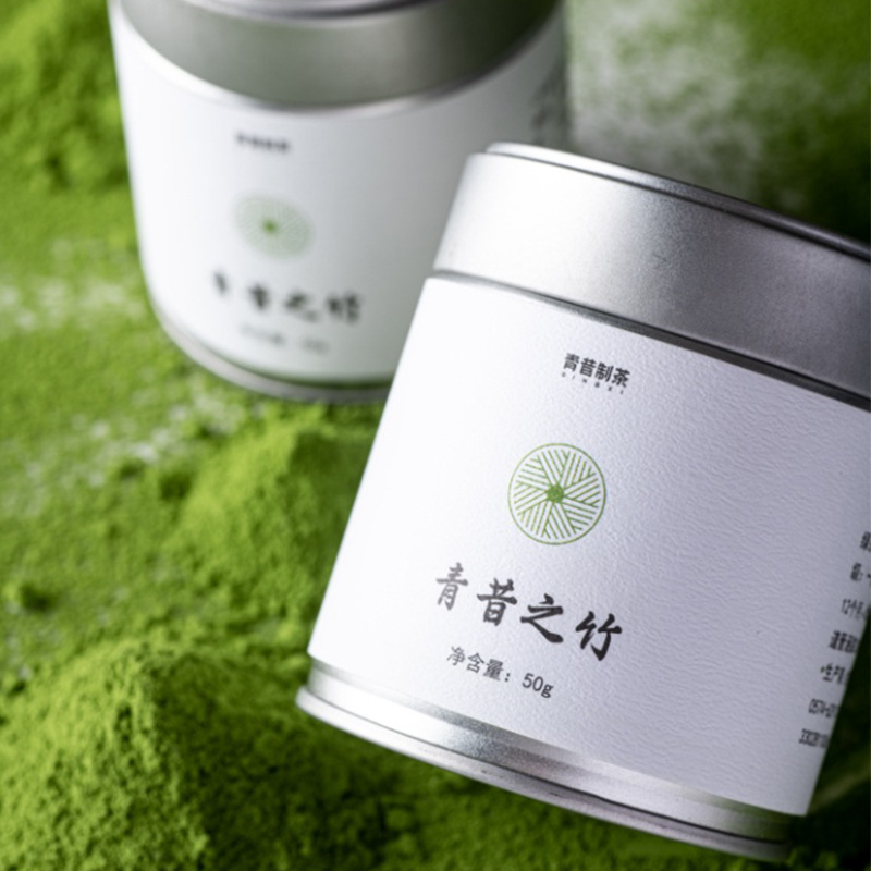 Qingxi Guochao Isuzu Matcha Powder Milk Tea Dessert Baking Canned Ice Cream Matcha Flavor