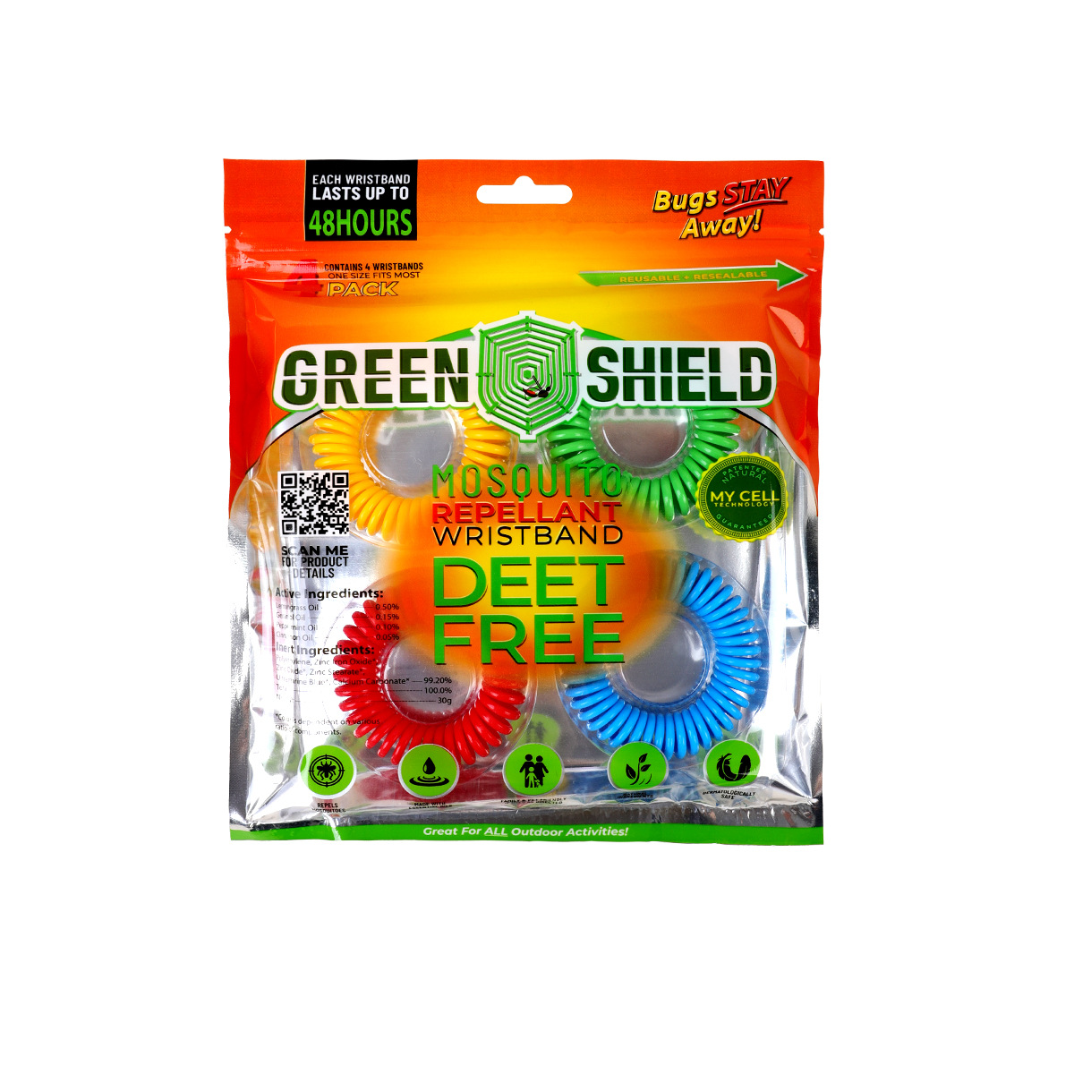 Four-In-One Eva Anti-Bite Bracelet, Anti-Bite Spring, Amazon Best-Selling Essential Oil Anti-Bite Phone Coil, Waterproof