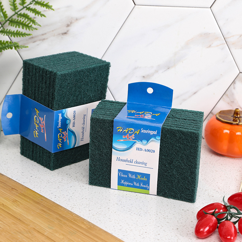 Feifu factory direct supply rust and decontamination acrylic particles emery scouring pad washing pot sand needle