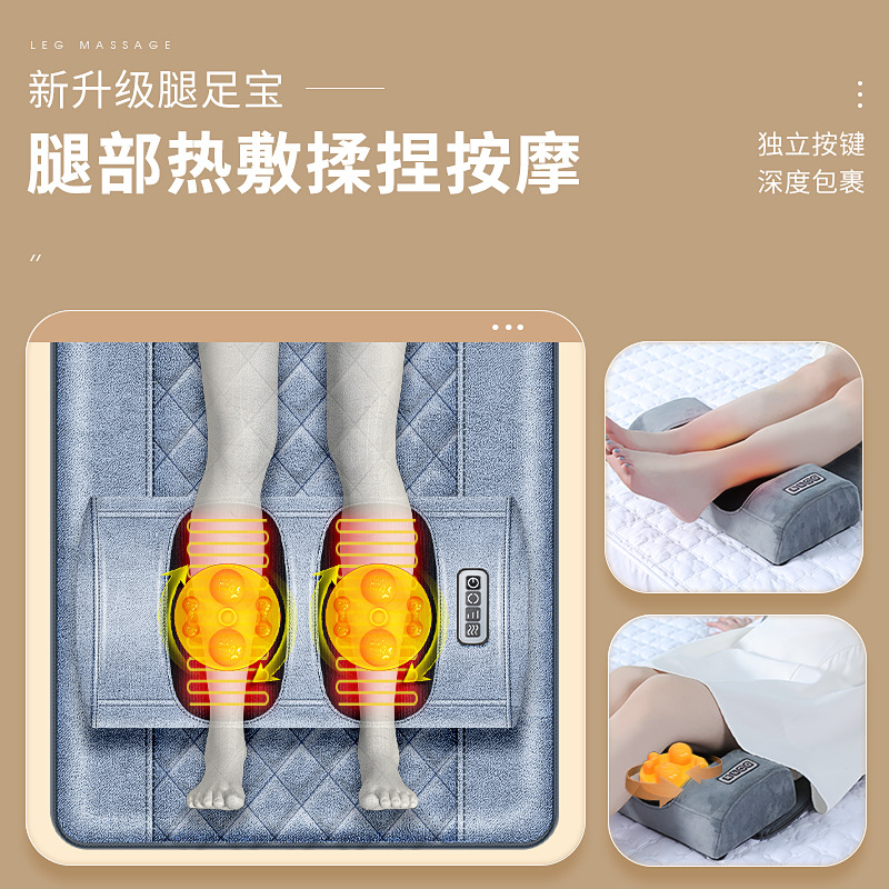 Cross-border Multifunctional Massage Kneading Neck Massage Cushion Vertebral Waist Back Household Pillow Cushion Massage Mattress