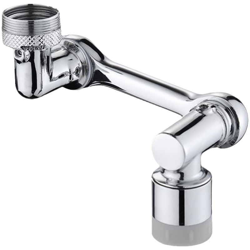 In-Stock Mechanical Arm Universal Faucet Extender Anti-Splash Device Rotatable Spout Washbasin Universal Connector