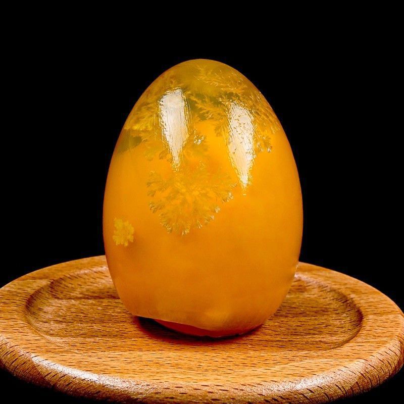 Preserved Eggs, Lead-Free Craft Yellow Heart Preserved Eggs, Authentic Sugar Heart Preserved Eggs, Gray Egg Wholesale Delivery