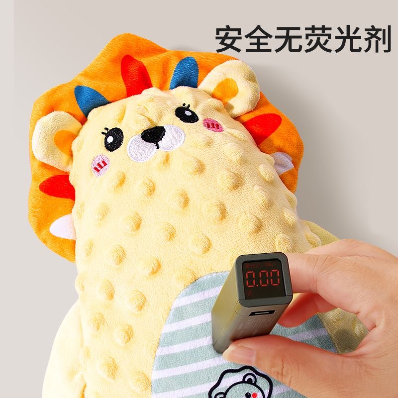 Soothing Doll Baby Amniace Entrance Bite Plush Baby Sleeping Artifact Doll Hand Doll Tooth Gel Toy