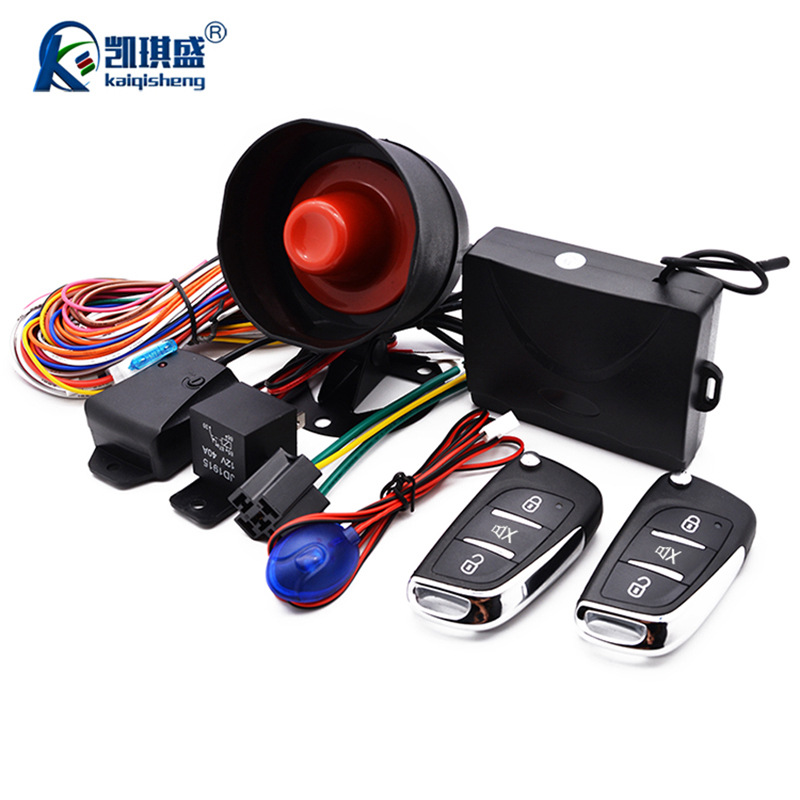 Универсальная автомобильная сигнализация с дистанционным управлением, центральный замок, автоматическое управление, противоугонное устройство