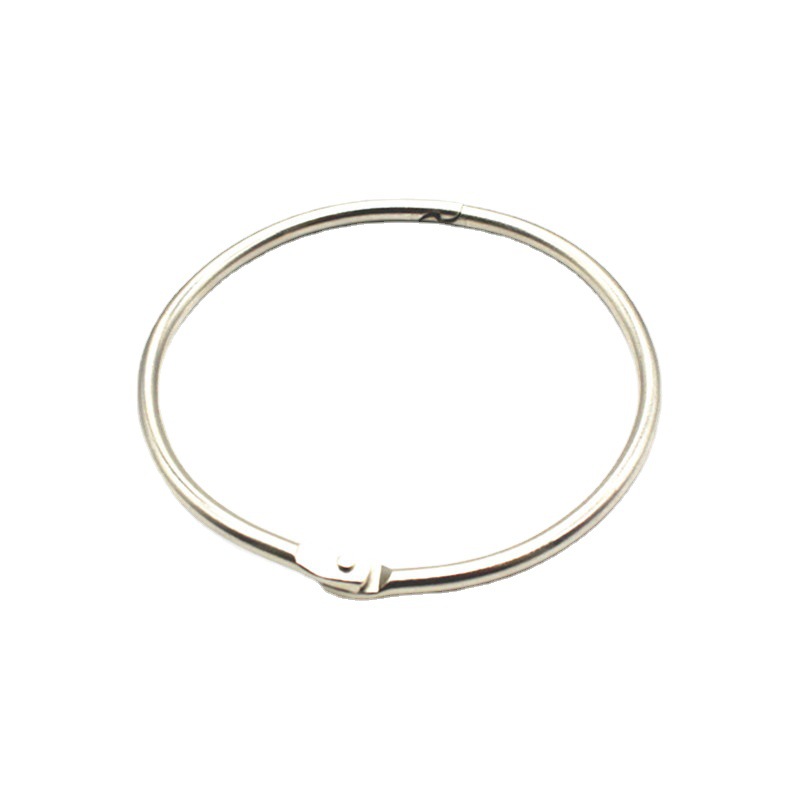 Direct selling metal book ring card ring loose-leaf ring ring open ring buckle loose-leaf buckle open ring binding ring desk calendar ring