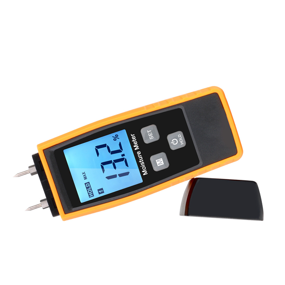 Portable needle wood moisture meter water meter cement mortar moisture meter wood moisture meter English in stock