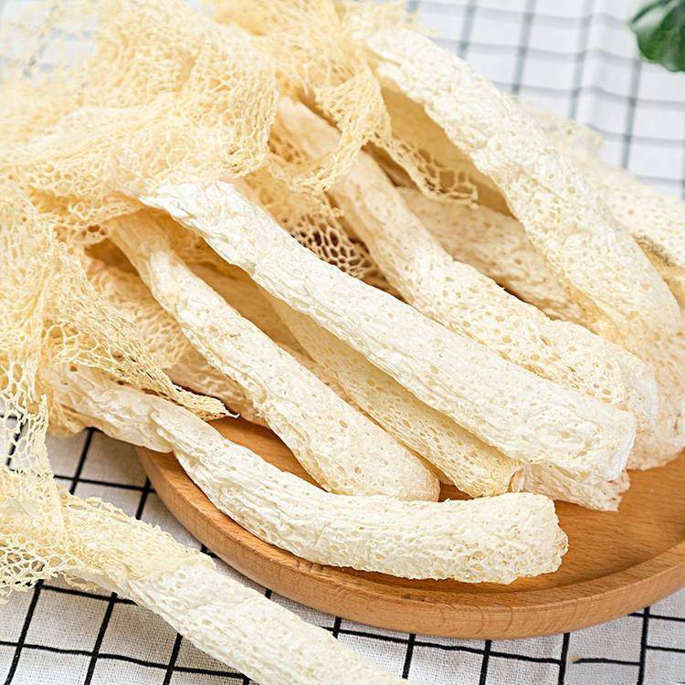 Dried Bamboo Fungus, Dried Mushrooms, Dried Bamboo Fungus, Non-Smoked Sulfur Soup Ingredients, Long Skirt Mushrooms, Ecological Bamboo Fungus Edible Fungus