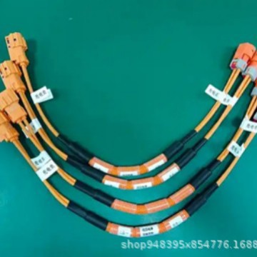 Energy Storage Wiring Harness Ev High-Voltage Line New Energy Xlpe Power Line High Temperature Resistant Flame Retardant 1500V Oxygen-Free Copper Wire System
