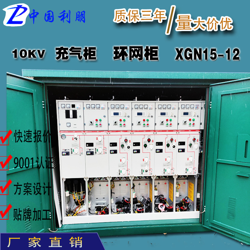 High-Voltage Ring Mesh Cabinet Inflatable Cabinet Two-In-Four-Out Solid Cabinet Ring Mesh Box Open and Close the Center 10Kv Cable Branch Box