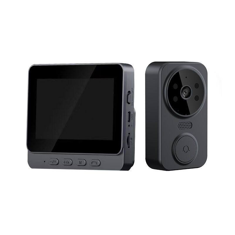 M12 wireless video doorbell 4.3 inch display home intelligent two-way intercom video surveillance cross-border selection