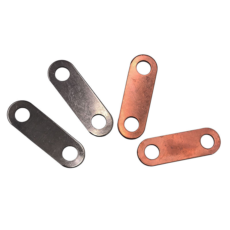 1mm thick connection piece all copper overcurrent piece copper gasket large monomer motor connection accessories hole distance 30mm hole diameter 7mm