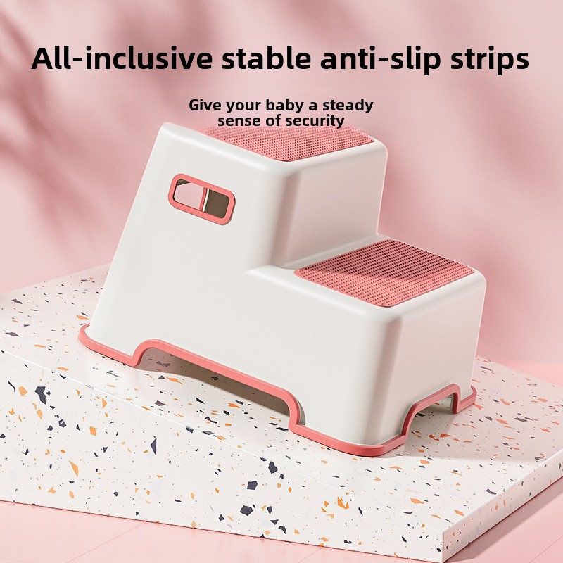 Children's Toilet Foot Stool Baby's Wash-washing Non-slip Bathroom Stool Piano Stool Home Thickened Plastic Stool