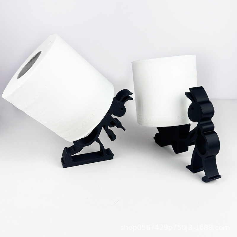 Держатель для туалетной бумаги в виде муравья 3D печать для ванной