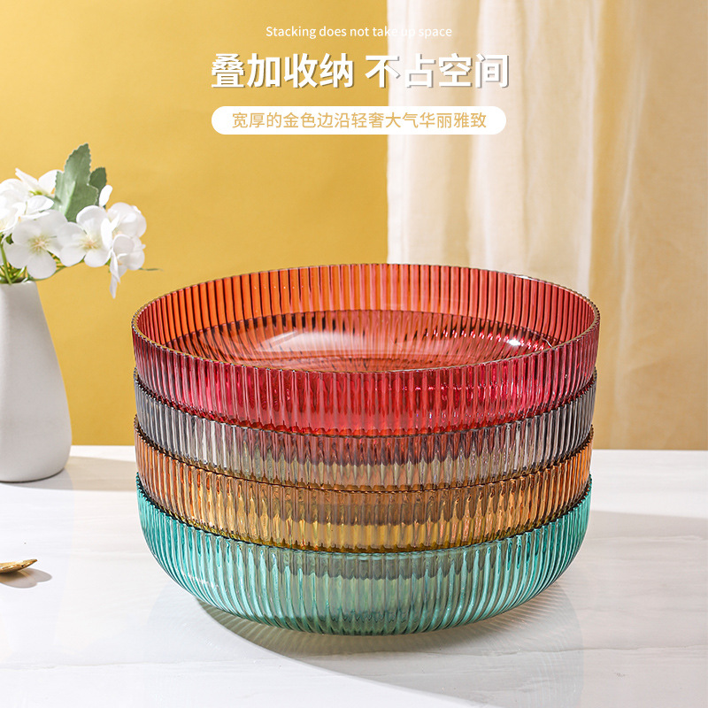 Light Luxury Ins Style Fruit Plate Household Fruit Basket Living Room Coffee Table Melon Seeds Candy Dried Fruit Storage Snack Candy Plate