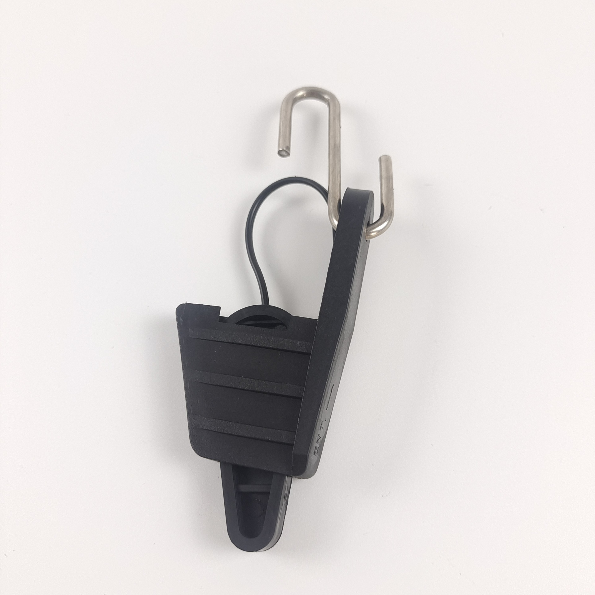 Drop wire clamp outdoor ftth clamp adjustable optical cable clamp plastic suspension clamp S-type hook