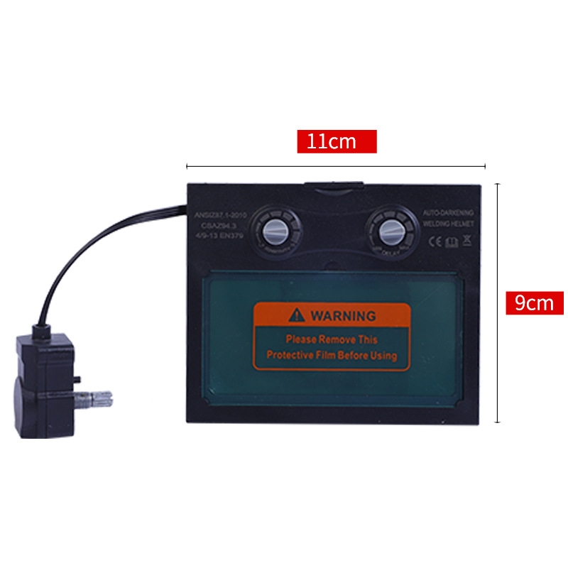 Factory spot solar automatic dimming lens liquid crystal lens variable sheet welding mask welding lens