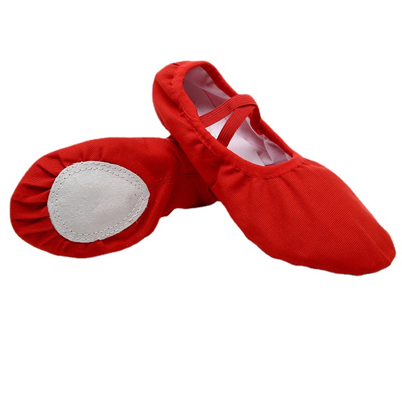 Dance Shoes Lace-up-free Women's Soft Sole Classical Children's Ballet Dancing Shoes for Girls Practice Adult Cat Claw Shoes