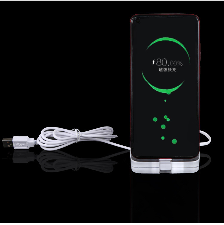 Apple mobile phone charging alarm counter experience bracket lock bracket combination demonstration bracket mobile phone anti-theft device display stand