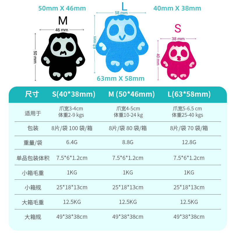 Cross-Border Dog Foot Patches Hot Selling Pet Anti-Slip Paw Patches Breathable Outdoor Invisible Insoles Dog Walking Paw Protection Artifact