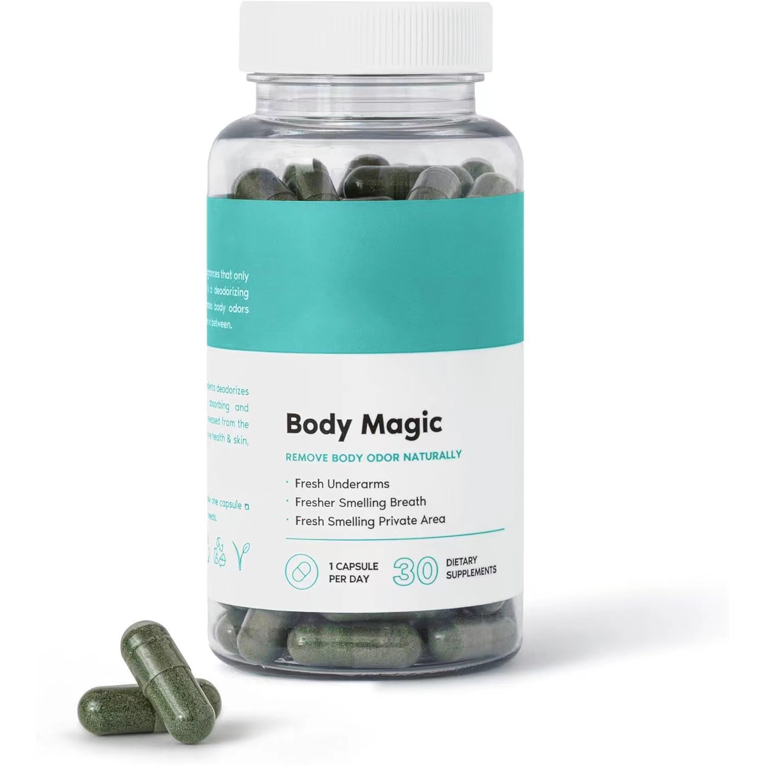 Капсулы хлорофилла Body Magic для внешней торговли GMP 30 таблеток поддержка OE M