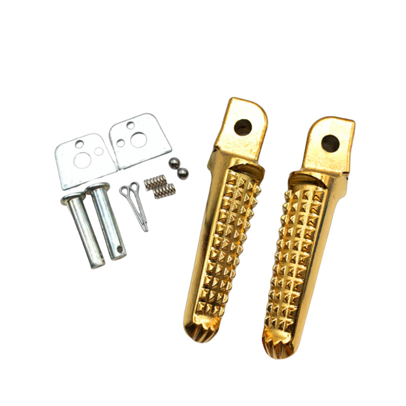 Motorcycle modification suitable for Honda Yamaha rear pedal full set of universal aluminum alloy pedal cross-border wholesale