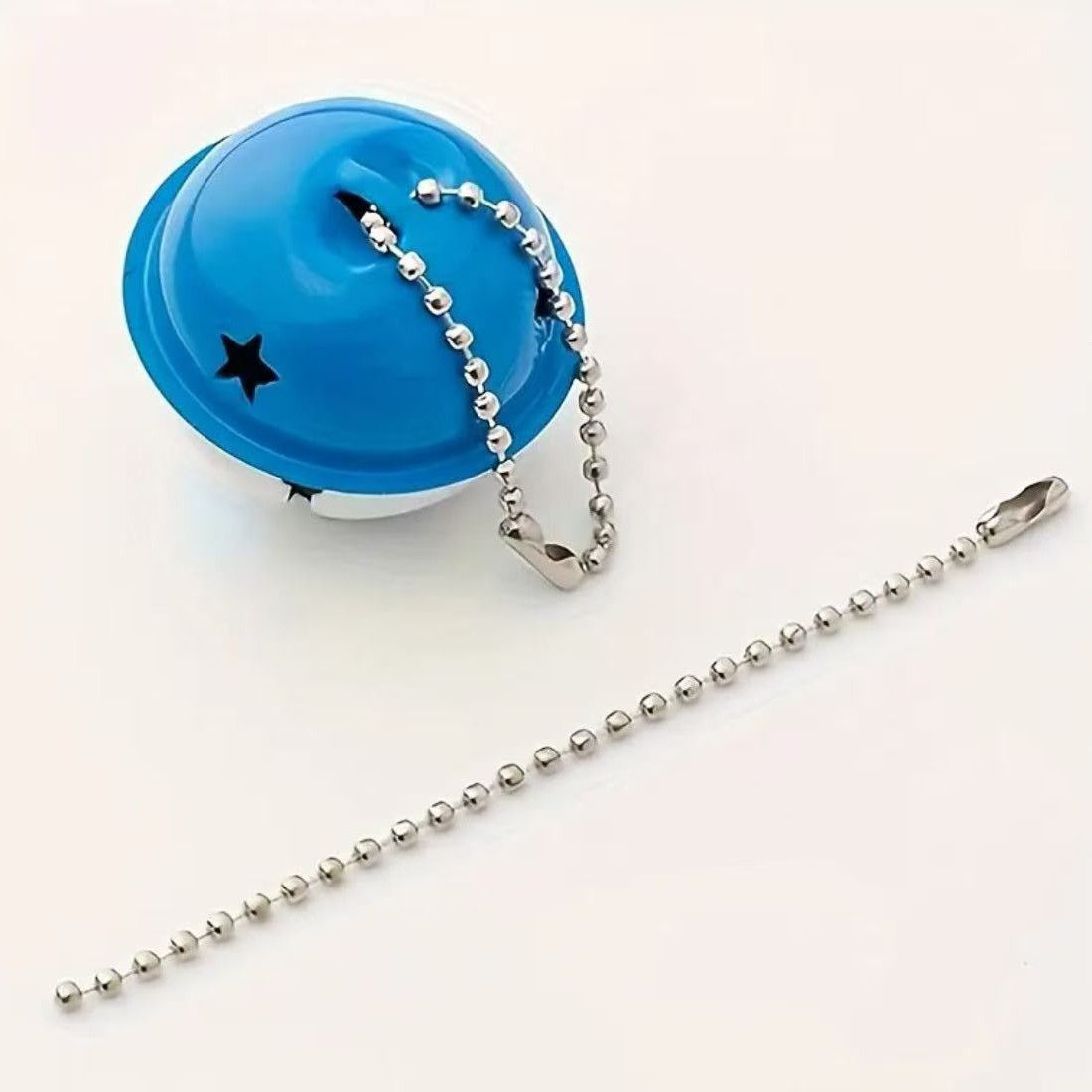 Stainless steel tag bead chain toy chain environmental protection metal glass bead chain clothing luggage copper bead chain iron ball chain