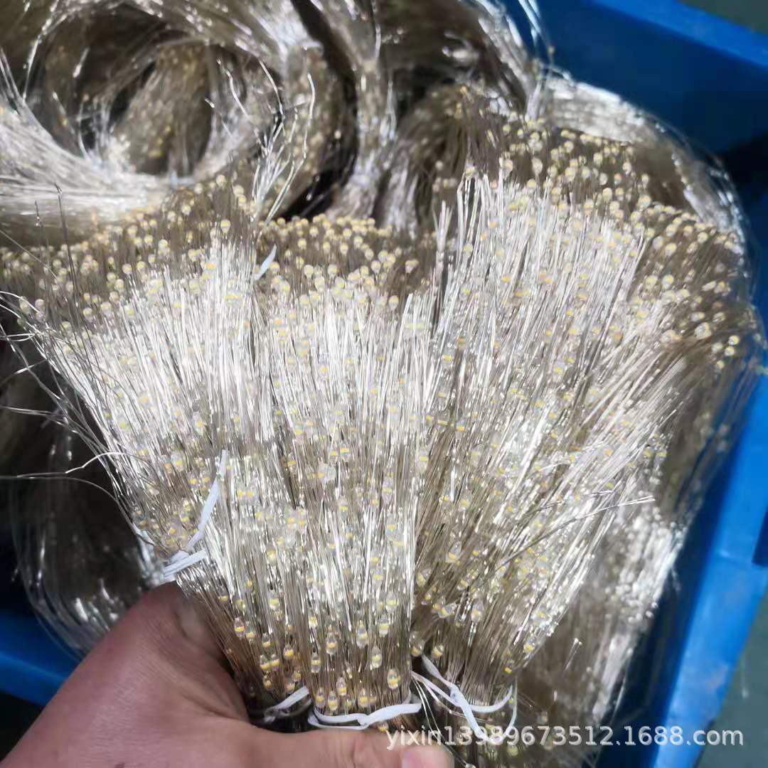 Светодиодная голая гирлянда, медная проволока, эффект текущей воды, синхронное мигание, фейерверк, лампа для рождественского декора