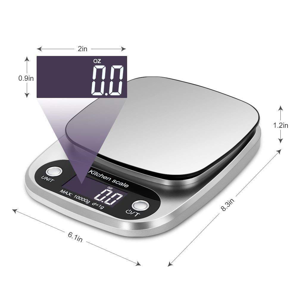 0.1g high precision 3kg,5kg,10kg kitchen weighing scale food coffee scale cooking baking electronic scale