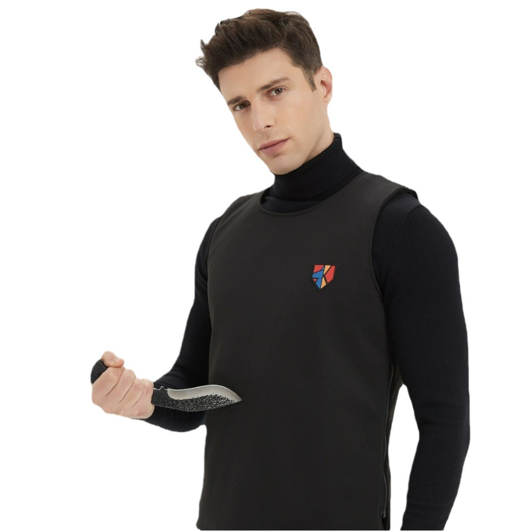 2mm Patented Nationwide Free Shipping Ultra-Thin Soft Anti-Stab Vest Anti-Riot Anti-Cut Anti-Cut Clothing Self-Defense Bodyguard Clothing