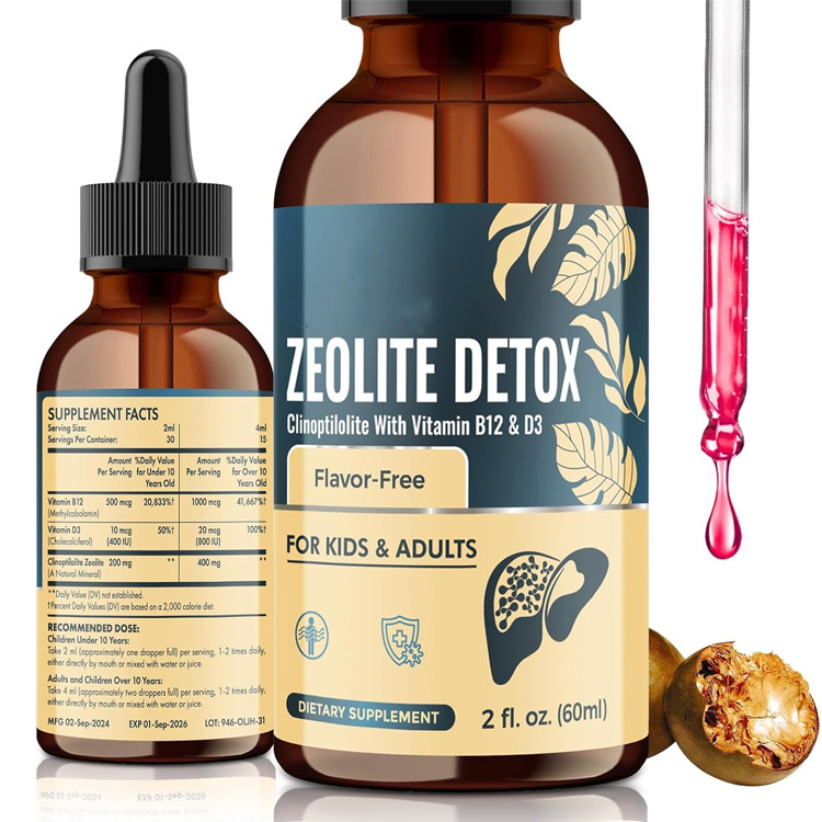 Cross-Border Tk Popular Factory Zeolite Drops for Kidsren and Adults Zeolite Drops for Kids