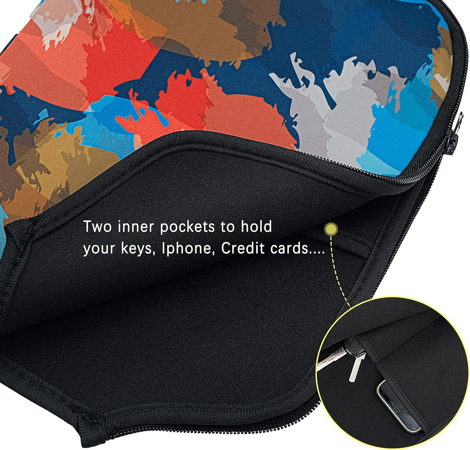 In stock wholesale peak racket cover outdoor beach tennis peak ball protective cover table tennis diving material racket bag