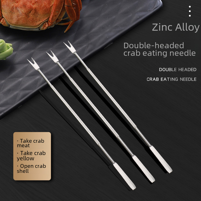 Crab Eating Tool Needle Seafood Picking Fruit Fork Household Stainless Steel Walnut Kitchen Gadgets