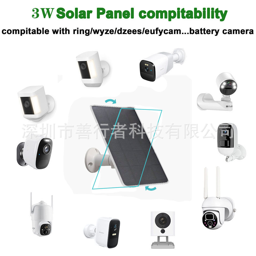 Amazon Launches 4W5V Ring Surveillance Camera with Solar Panel