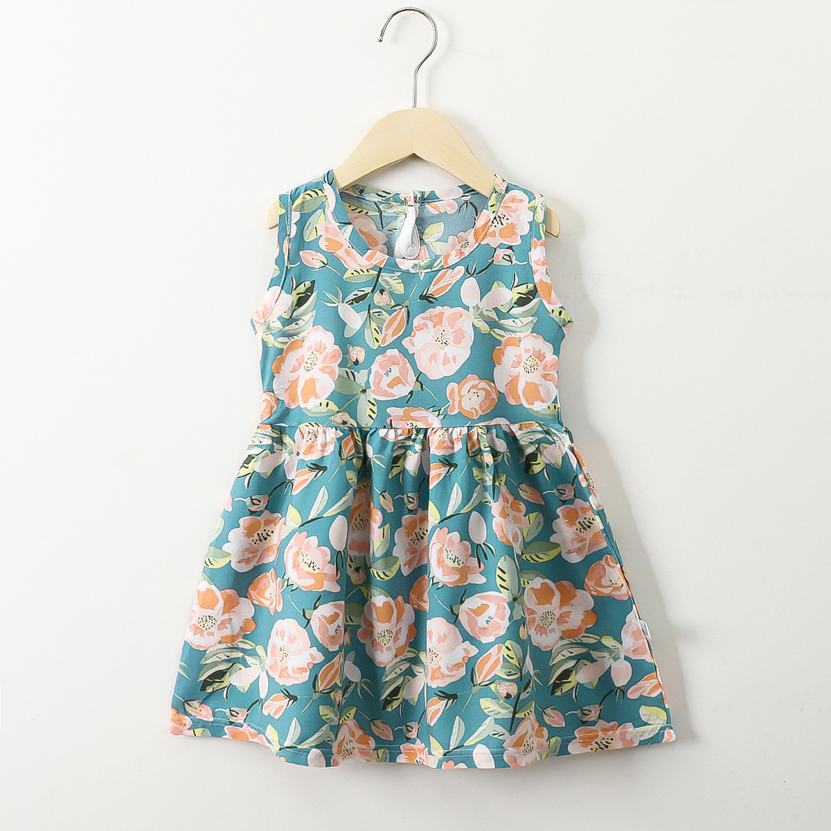 Children's clothing summer children's skirt girls cotton silk skirt baby dress princess skirt wholesale vest skirt baby clothes treasure