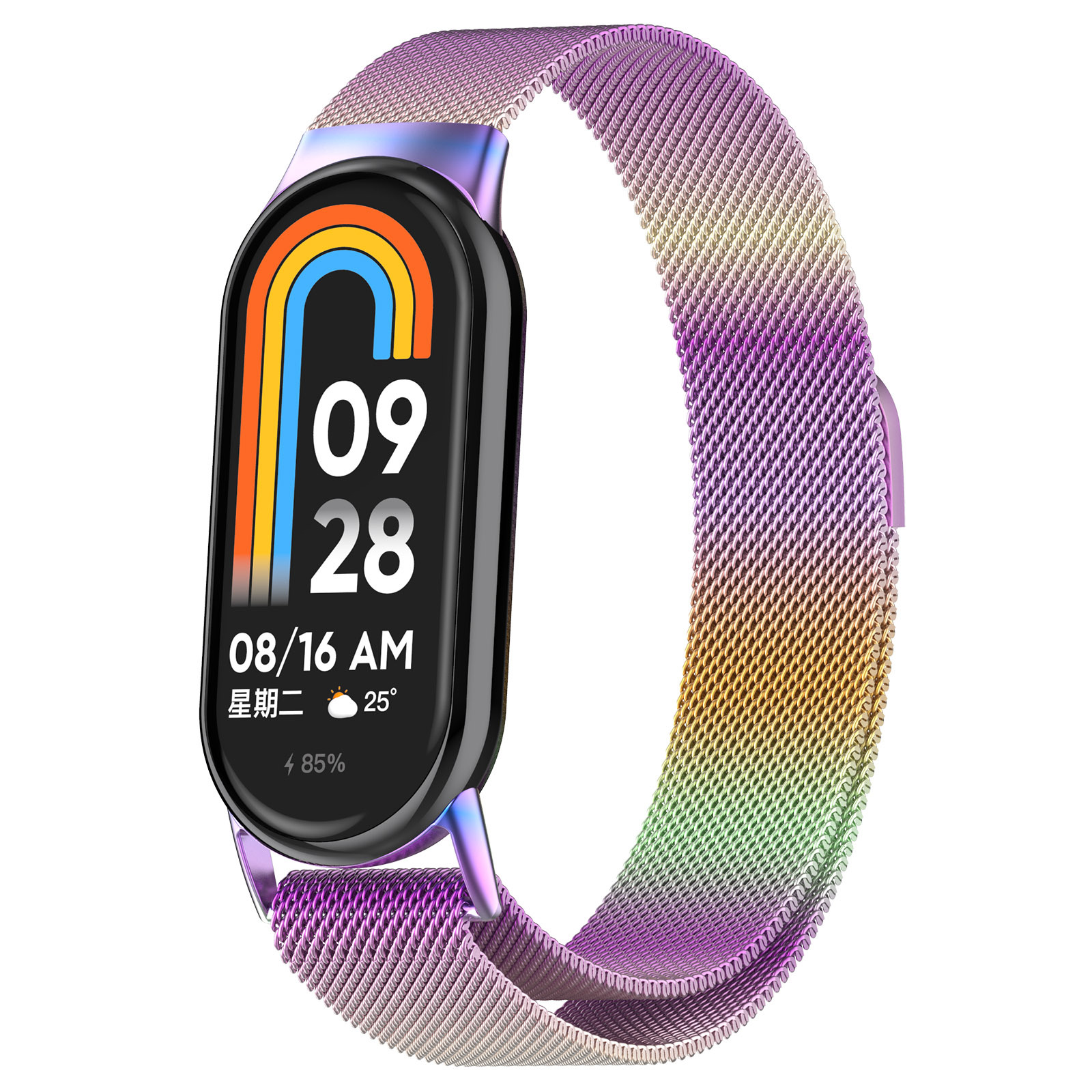 Suitable for Xiaomi Mi Band 8 9 10m Lan尼斯 Strap Bracelet 10Nfc Magnetic Milan Strap Ready for Sale
