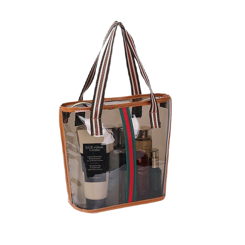 New Cosmetic Bag-Like Cosmetic Storage Bag, Portable Large-Capacity Travel Bathroom Waterproof Toiletry Bag for Outings