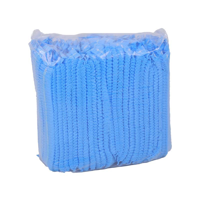 Disposable hat headgear non-woven kitchen cap breathable hair cap workshop dustproof work cap food factory wholesale