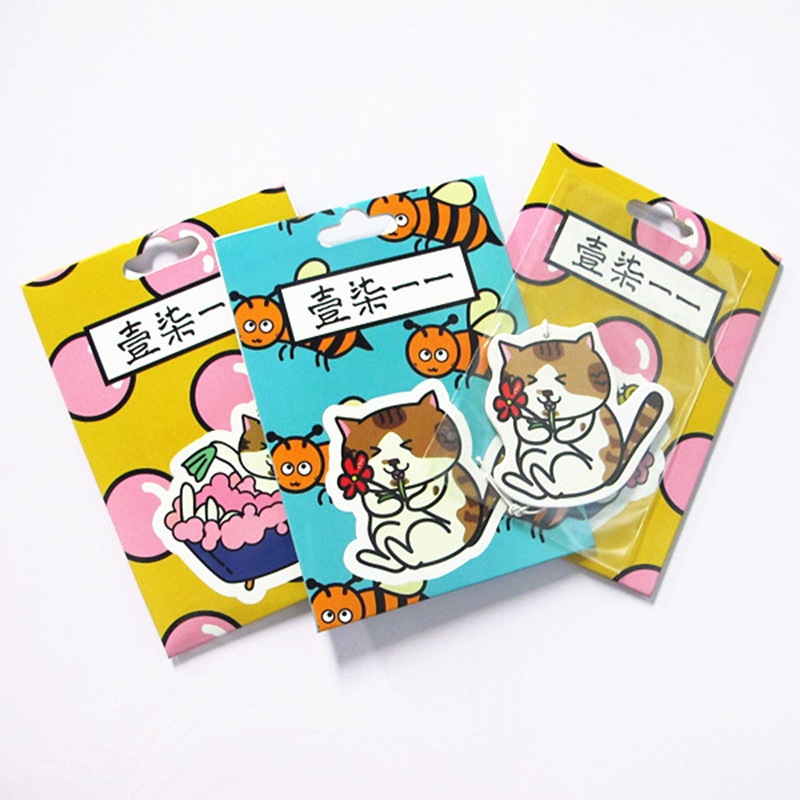 Car brand LOGO paper fragrance hanging car fresh fragrance paper sheet gravure printing machine convex cotton paper odor removal fragrance sheet