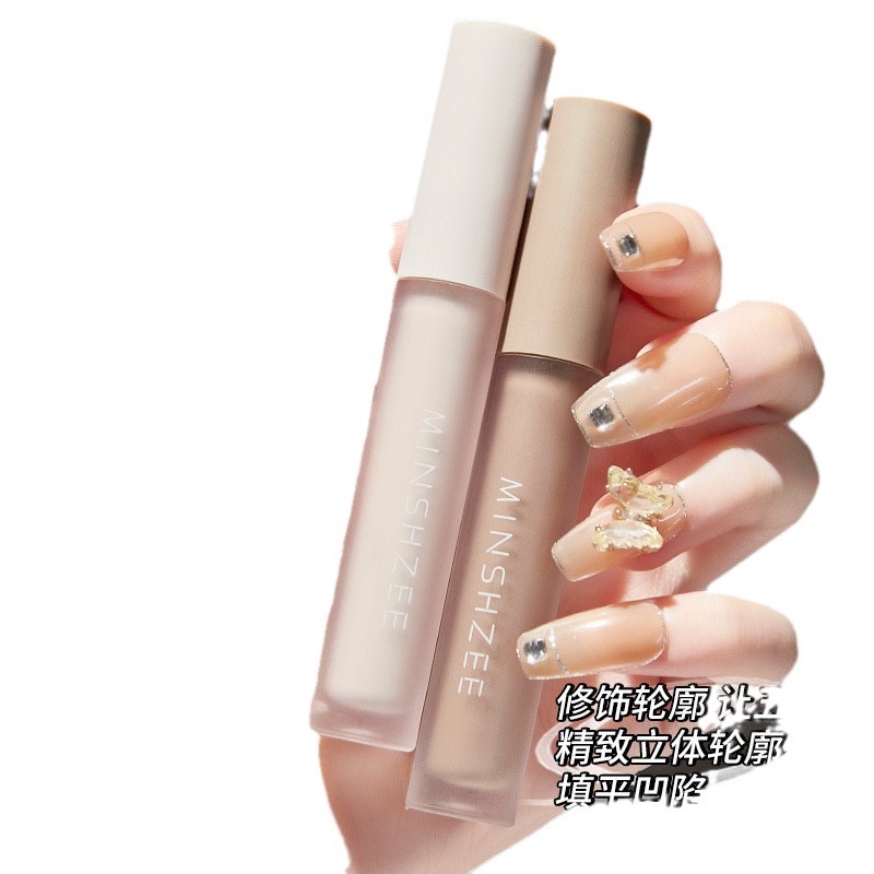Mingxizhi repair liquid repair stick nose shadow shadow three-dimensional repair liquid high-gloss pen brightening MINSHZEE