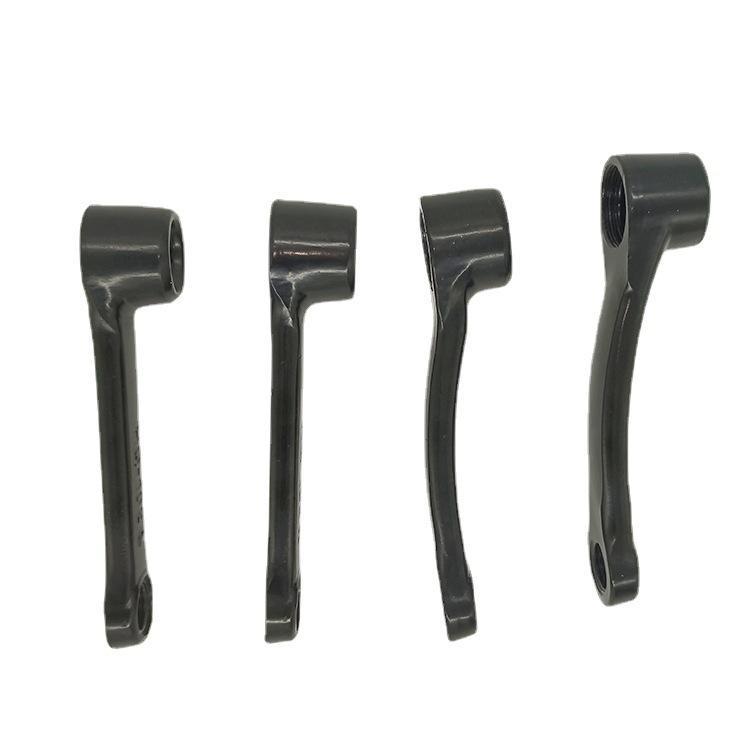Electric bicycle crank 102mm curved black battery car scooter pedal crank pedal connecting rod