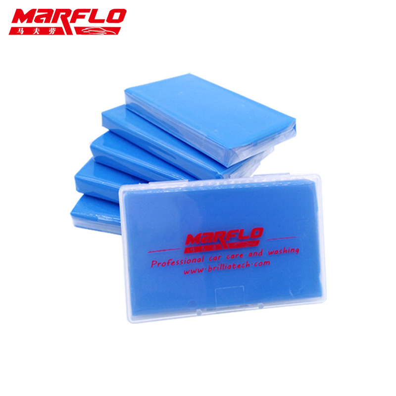 Maflawo Car Wash Mud Volcanic Mud 100g Removes Flying Paint Iron Powder Car Sludge Removal Clay Clay Bar