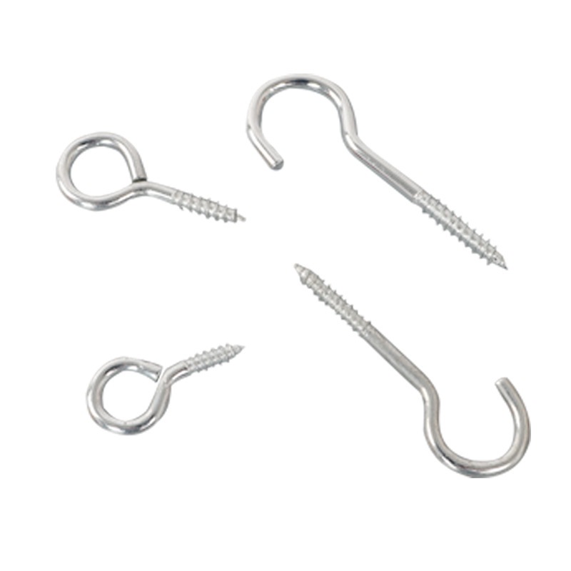 Lamphook sheep's eye, self-tapping screw hook-shaped self-tapping screw loop-shaped hand screw with hook lifting ring set cup