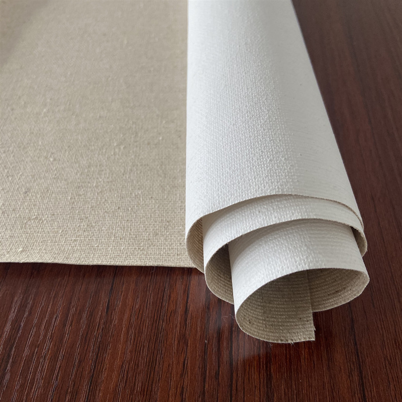 Canvas linen blended fine grain coated pure cotton canvas rain linen oil painting canvas medium grain coarse grain acrylic canvas