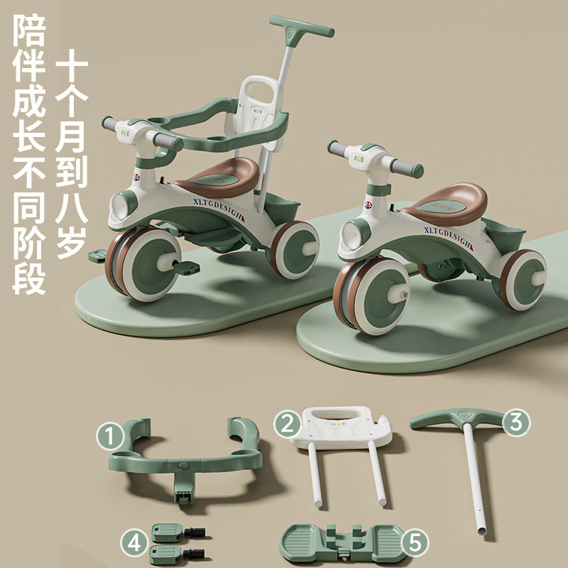 Детский трехколесный велосипед, самокат, коляска, игрушечная машина